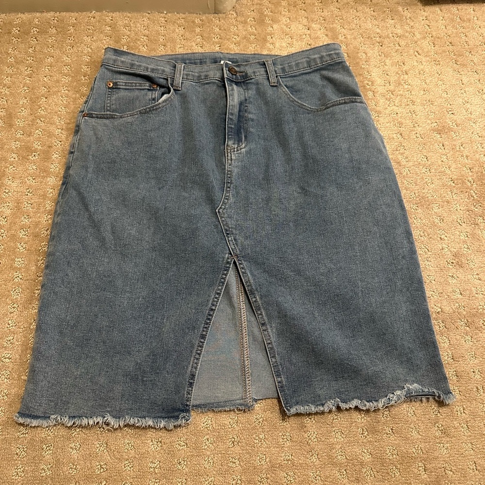 Denim Blue Women's Skirt